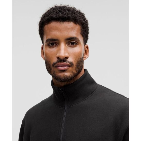 Lululemon Men’s Steady State Half Zip In Black - Picture 4 of 10